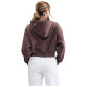 Nike Γυναικείο φούτερ Sportswear Phoenix Fleece Oversized Cropped Henley Hoodie